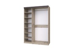 Шкаф 3-х дверный ШР-3 (без зеркал) Тиана, Дуб Бонифаций/Вольфрам 
